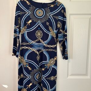 J McLaughlin Long Sleeve Sheath Dress Size Small